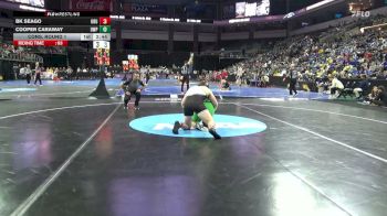 285 lbs Cons. Round 1 - BK Seago, Ouachita Baptist vs Cooper Caraway, Wis.-Parkside