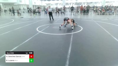 70 lbs Quarterfinal - Hisys Sanchez Garcia Jr, Grindhouse WC vs Brody Luzano, Inland Elite WC