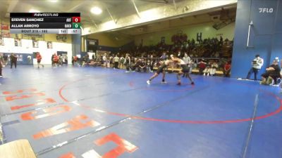 165 lbs Cons. Round 2 - Steven Sanchez, Artesia vs Allan Arroyo, Oak Hills