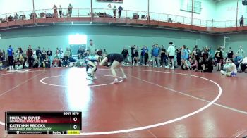 135 lbs Cons. Round 4 - Katelynn Brooks, Contenders Wrestling Academy vs Matalyn Guyer, Indian Creek Wrestling Club