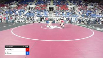 120 lbs Cons 64 #2 - Louis Prouty, Minnesota vs Luke Rioux, Indiana