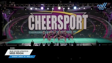 Blue Storm Athletics - MISS REIGN [2024 L2 Junior - D2 - Small - E] 2024 CHEERSPORT National All Star Cheerleading Championship