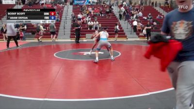 120 lbs Cons. Semi - Scout Scott, East Idaho Elite Wrestling Club vs Adam Ostoja, Fighting Squirrels Wrestling Club