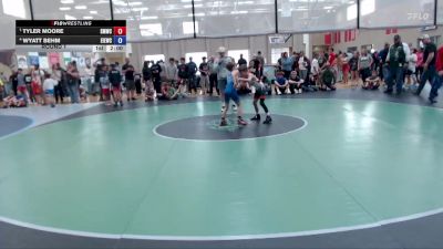 59 lbs Round 1 - Tyler Moore, St. Maries Wrestling Club vs Wyatt Behm, East Idaho Elite Wrestling Club