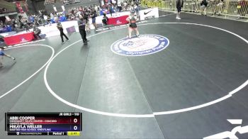 110 lbs Round 3 - Abbi Cooper, Community Youth Center - Concord Campus Wrestling vs Mikayla Weller, Shafter High School Wrestling