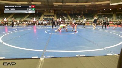 127 lbs Consolation - Annabella Nelson, N8 vs Cara Prock, Tough N Technical Wrestling Club