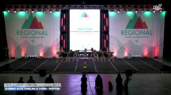 Element Elite Tumbling & Cheer - Krypton [2026 L4 Junior - Flex - D2 Day 2] 2026 The Midwest Regional Summit