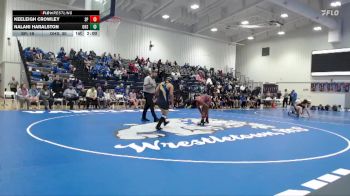 185 lbs 2nd Wrestleback (8 Team) - Nalani Haralston, Oxford vs Keeleigh Crowley, South Pontotoc