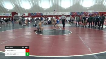 184 lbs Semifinal - Austin Clayton, Arizona State vs Austen Malczewski, Michigan State