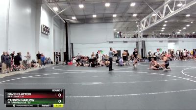 190 lbs Round 7 (8 Team) - Cannon Harlow, VA Team Predator vs David Clayton, PA Alliance