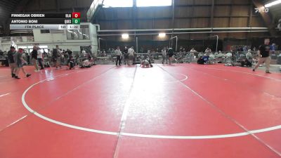 135 lbs 7th Place - Finnegan Obrien, Blair Academy vs Antonio Boni, Quest/central Valley Hs