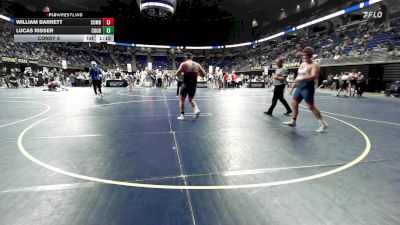 250 lbs Consy 6 - William Barrett, Cumberland Valley vs Lucas Risser, Coudersport