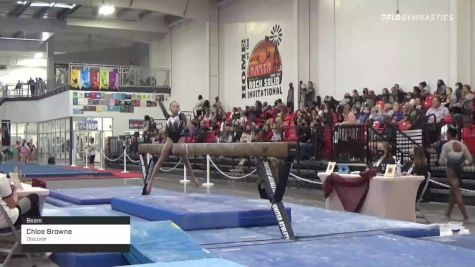 Chloe Browne - Beam, Discover - 2021 Region 3 Women's Championships