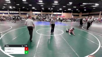 83 lbs Semifinal - Andres 'Rambo' Lopez, NM Gold vs Trevor Heinz, Brighton WC