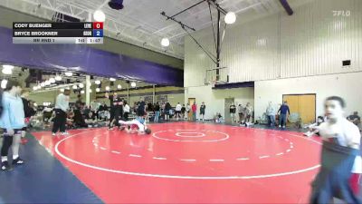 132 lbs Rr Rnd 1 - Cody Buenger, Level Up Wrestling Center vs Bryce Brookner, Georgia