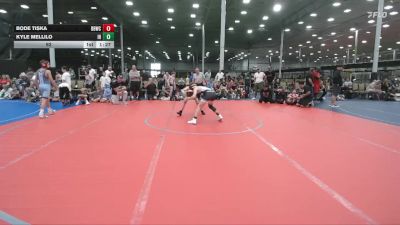 92 lbs Round 4 (6 Team) - Bode Tiska, Barn Brothers WC vs Kyle Mellilo, Iron Horse