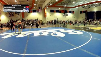 132 lbs Champ. Round 1 - Elias Melendez, Viking Wrestling Club vs Luis Damas, Legacy Dragons