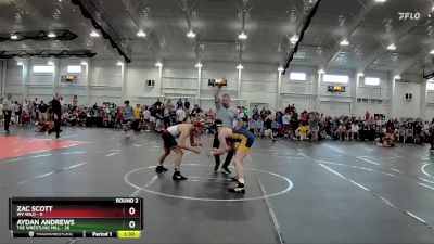 132 lbs Round 2 (4 Team) - Zac Scott, WV Wild vs Aydan Andrews, The Wrestling Mill