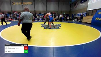 288 lbs 5th Place - Bryson Harrington, Buchanan vs Anthony Nava, Toppenish (WA)