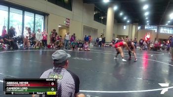 120 lbs Round 3 (4 Team) - Cameron Lord, Lady Gator Dawgs vs Abbigail Meyer, Alabama Elite Misfits