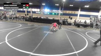 126 lbs Round Of 128 - Miguel Rodriguez, North Coast Grapplers vs Cameron McDonald, MAW Wrestling Academy