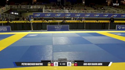 Pietro Machado Martins vs Anis-Nur Shahin Amini 2026 Pan Kids Jiu-Jitsu IBJJF Championship