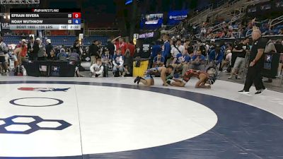 138 lbs Cons. Rd Of 64 - Efrain Rivera, South Carolina vs Noah Wuthnow, Kansas