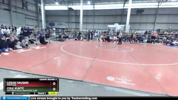 105 lbs Champ. Round 2 - Logan Vaughn, Fruitland vs Cole Kuntz, Southern Idaho Wrestling Club