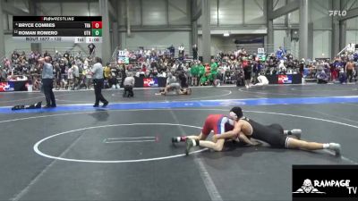 132 lbs Cons. Round 1 - Roman Romero, U Town Hammers vs Bryce Combes, Trailhands