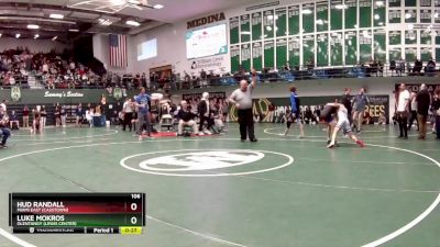 106 lbs 7th Place Match - Hud Randall, Miami East (Casstown) vs Luke Mokros, Olentangy (Lewis Center)