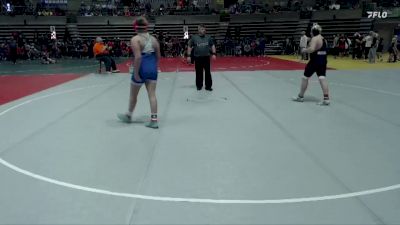 215 lbs Finals (8 Team) - Ella Saewert, NYM (New York Mills) vs Bronsen Lee, Westfield