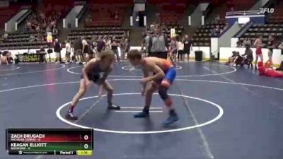 117 lbs Finals (8 Team) - Zach Drugach, Michigan Cobras vs Keagan Elliott, Rockford