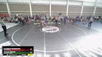 113 lbs Semifinal - Ethan Reeves, Pleasant Grove vs Alfredo Rodriguez, Hillcrest CA