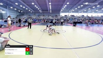 120 lbs Rr Rnd 3 - Ryan O'Rourke, Smittys Barn vs Bryce Doss, Indiana Outlaws White