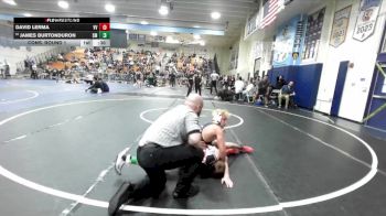 113 lbs Cons. Round 1 - David Lerma, Valley View vs James Burtonduron, Santa Monica