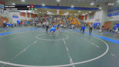 126 lbs Quarterfinal - Jude Gudino, Downey vs Issac Torres, Fountain Valley