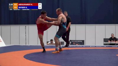 97 kg Quarter Final - Kyle Snyder, USA vs Kanybek Abdulkhairov, KGZ