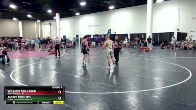 138 lbs Round 5 (6 Team) - William Kollasch, Iowa Hawks vs Avery Phillips, Seneca Fighting Irish