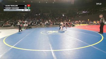 6A/5A Girls 135 Semifinal - Lindsey Faulkner, Dallas Girls vs Alana Troullier, Mountain View Girls