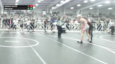 160 lbs Round Of 64 - Merrick Miller, FL vs Eric Ellis, SC