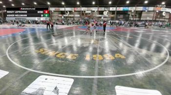 105 lbs Semifinal - Asher Hellmann, Bon Homme vs Renzy LeProwse, Mine Yard Dogs Wrestling Club