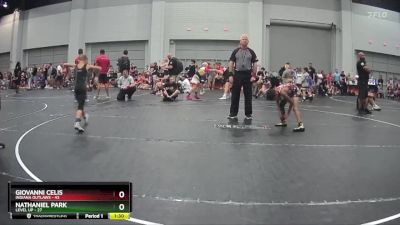 57 lbs Round 4 (10 Team) - Kaleb Salyers, Bandits vs Hayzen Rittenhouse, Georgia United Red