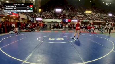 G - 140 lbs Champ. Round 1 - Porter Pier, Arlee Girls vs Zoey Waller, Plentywood Girls