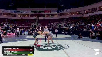 4A 160 lbs Cons. Round 2 - Korbyn Harvey, West Las Vegas vs Garrett Langley, Goddard