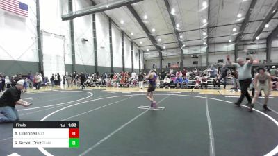 82 lbs Final - Andrew ODonnell, Mat Demon WC vs Roan Rickel Cruz, Team Aggression