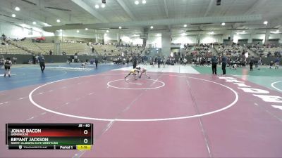 60 lbs Quarterfinal - Jonas Bacon, Grindhouse vs Bryant Jackson, North Alabama Elite Wrestling