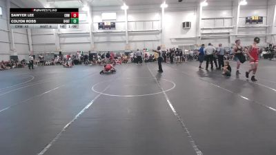 115 lbs Round 1 (8 Team) - Sawyer Lee, CrossRoads Wrestling vs Colton Ross, 84 Athletes