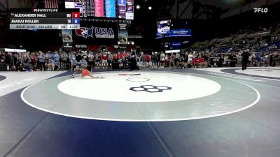 100 lbs Cons. Sub-quarters - Alexander Hall, MO vs Jhakai Roller, TN