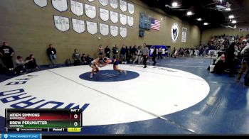 126 lbs Champ. Round 3 - Drew Perlmutter, Chaminade vs Aiden Simmons, Bakersfield