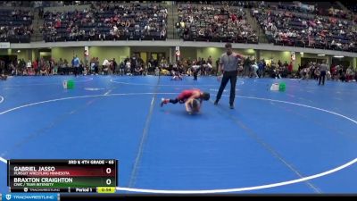 65 lbs Champ. Round 1 - Gabriel Jasso, Pursuit Wrestling Minnesota vs Braxton Craighton, CIWC / Team Intensity